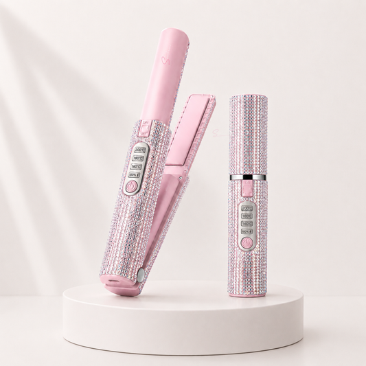 Santorini Glam & Go Portable Hair Straightener